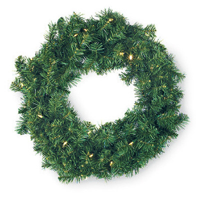 HW 24" Pine Art Wreath