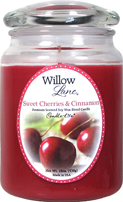 19OZ Cherry/Cinn Candle