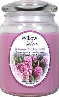 19OZ Jas/Hyac Candle