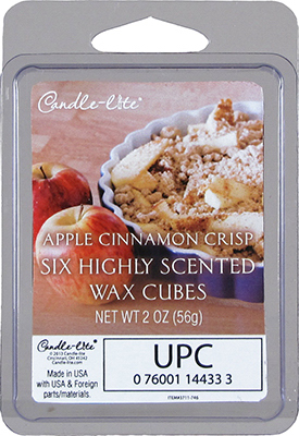 2.5OZ App/Cinn Wax Cube