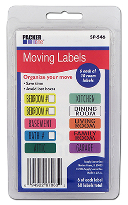 60CT Moving Labels SP-546