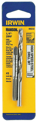 1/4x28 NF Tap/Drill Set