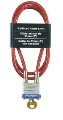 719-D #7 PADLOCK & CABLE