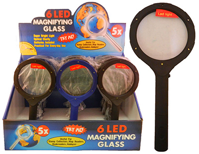 6 LED Magnifier