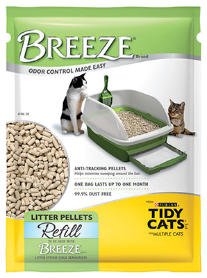 Tidy Cats Litter Pellets Breeze System Refill