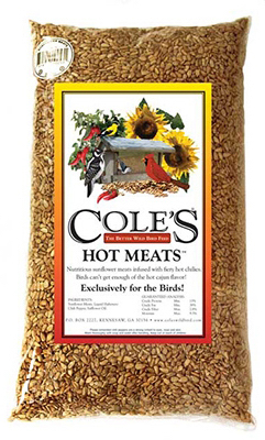 Cole's Hot Meats HM20 Blended Bird Seed, Cajun Flavor, 20 lb Bag