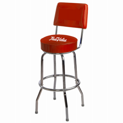 TV Logo Stool/Back