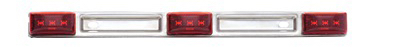 Red LED Identification Light Bar