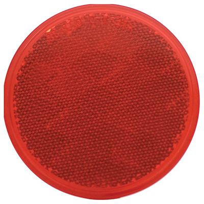 3-3/16" Red Reflector