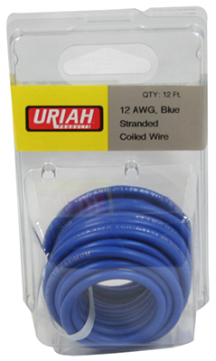 12' BLU 12AWG Prim Wire