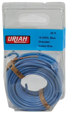 30" BLU 16AWG Prim Wire