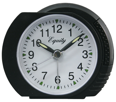 BLK QTZ Bed Alarm Clock