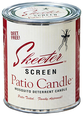Skeeter Screen Patio Candle