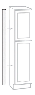 3x91 WHT Pantry Filler