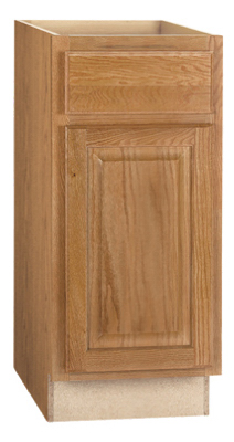 15" Oak Base Cabinet