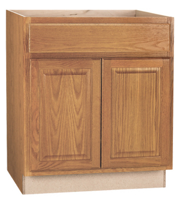 30"Oak Sink Bas Cabinet