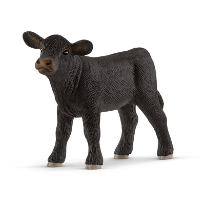 Schleich-S Farm World 13880 Toy, 3 to 8 years, M, Angus Calf, Plastic
