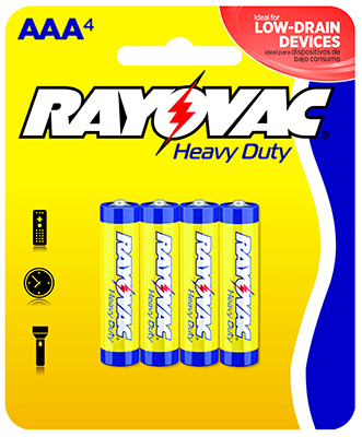 Rayovac 4PK AAA HD Battery