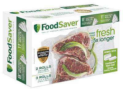 Foodsaver 5PK Vac Rolls