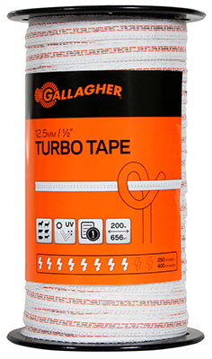 1/2x656 WHT Turbo Tape