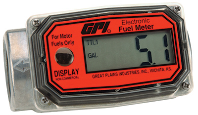 ALU In-line Fuel meter