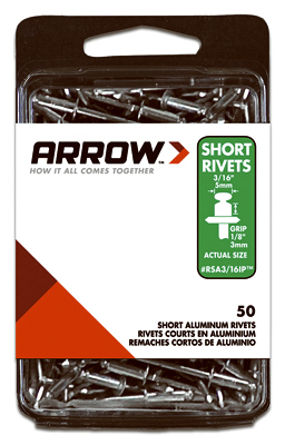 50CT 1/8x3/16 ALU Rivet