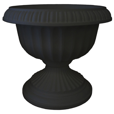 18" BLK Grecian Urn