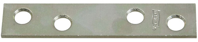 3"x5/8" Zinc Mending Plate