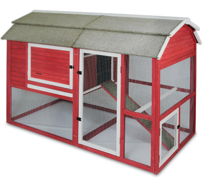 Red Barn Chicken Coop