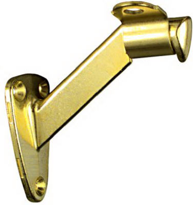 Bright Brass Handrail Bracket