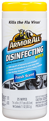 17422   Disinfecting Wipes 25CT