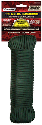 5/32"x100' GRN Paracord