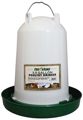 3.5GAL POULTRY WATERER PLASTIC