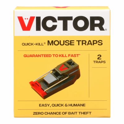 2pk Quick-Kill Mouse Trap