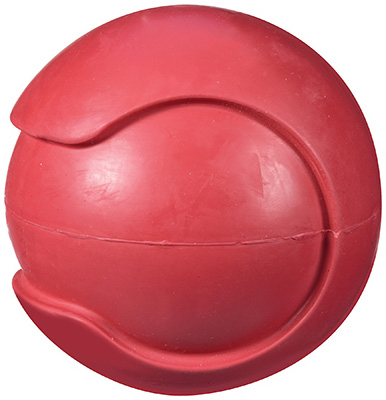 JW 0440037 Dog Toy, L, Bouncing Baseball Toy, Rubber