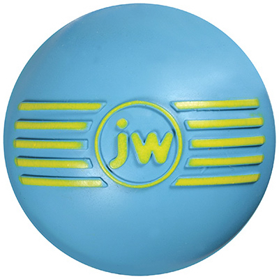 JW iSqueak 0443030 Dog Toy, S, Ball, Rubber, Assorted