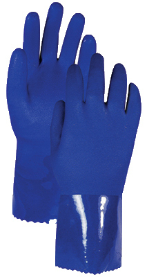 NB95T   Glove LG BLU HD PVC