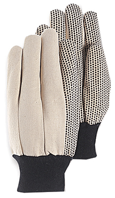 T30PT   Glove LG PVC Dot Canv