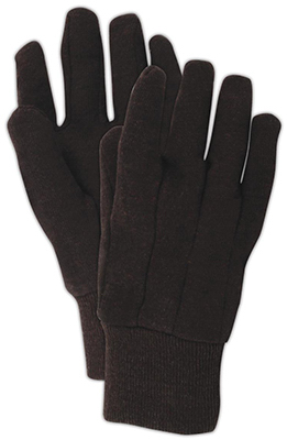 LG BRN Jersey Glove