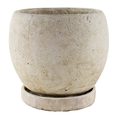5-3/4"Slate RND Planter