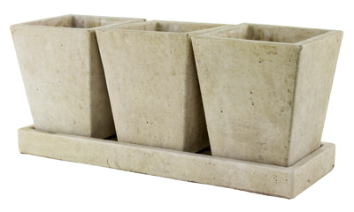 5x8x7 Slat WTHR Planter
