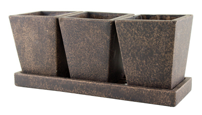 5x8x7 BRN WTHR Planter