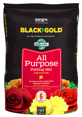 Black Gold All Purpose Potting Mix Soil 1C