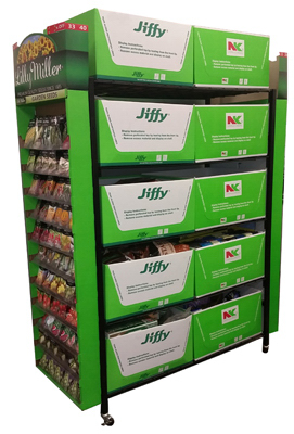 Jiffy 4' RA MTL Rack