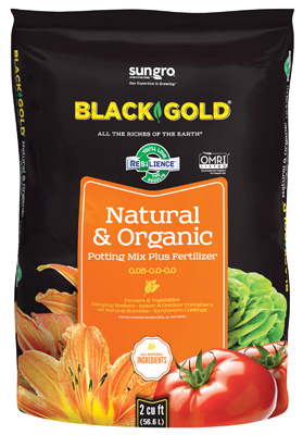 Black Gold Organic Potting Mix Soil 2C