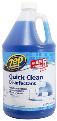 ZUQCD   Zep Disinfectant 128oz