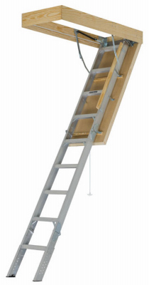 25.5" Alum Attic Ladder R10