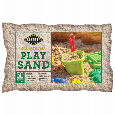 50LB Natural Play Sand