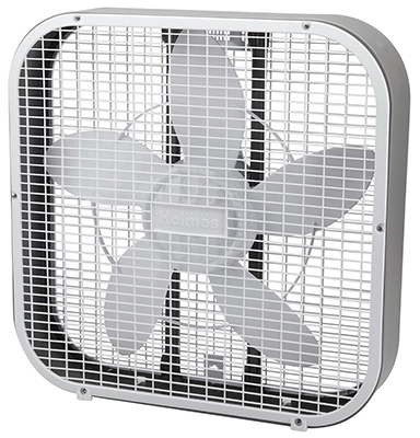 20" WHT 3SPD Box Fan