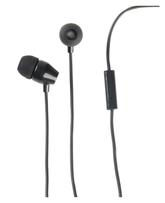 BLK Earbuds/Microphone